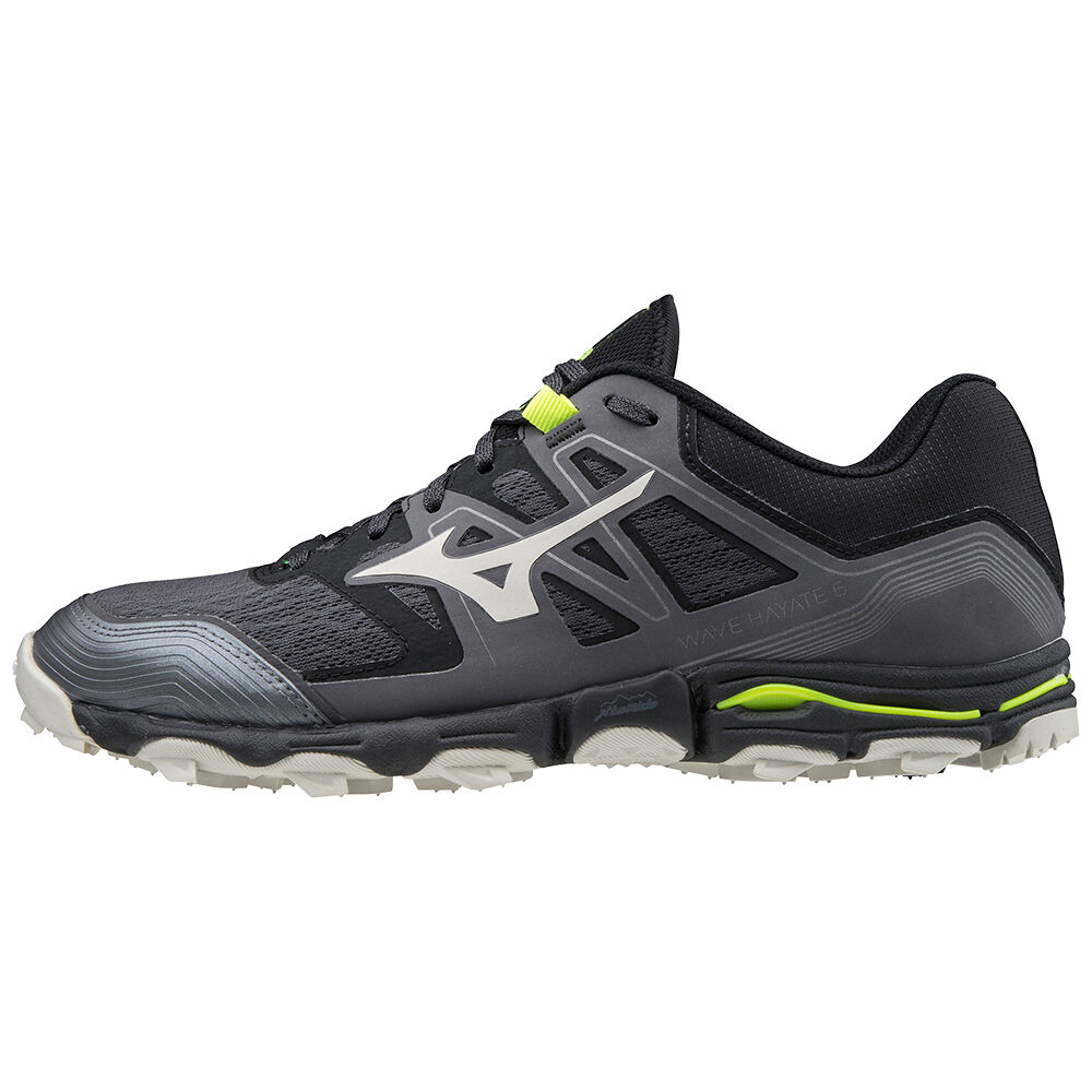 Scarpe Da Trail Running Mizuno Wave Hayate 6 Uomo - Nere - 40538-OUQV